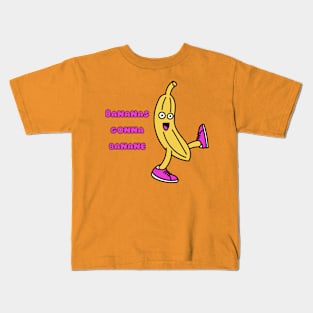 Bananas Gonna Banane Kids T-Shirt